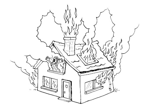 Dibujos para colorear de los incendios forestales - Imagui Dibujos para colorear de los incendios forestales - Imagui