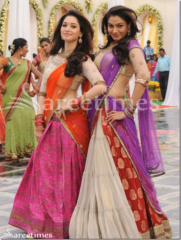 Tamanna_Andrea_Half_Sarees
