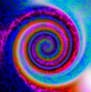 colored spiral