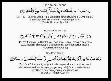 Perubatan Homeopathy Berkat Doa Untuk Mendapatkan Zuriat