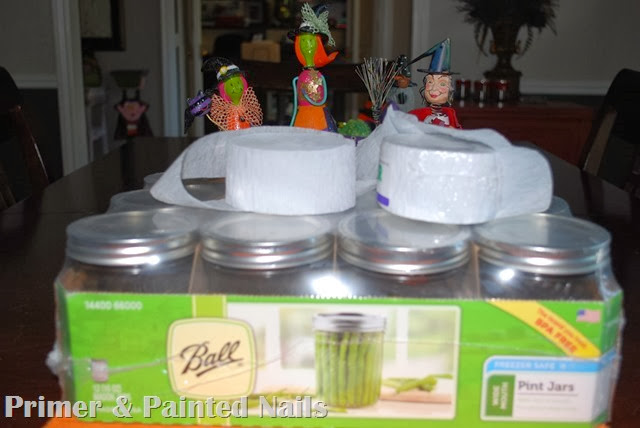 Mummy Jar Supplies - Primer & Painted Nails Mummy Jar Supplies - Primer & Painted Nails