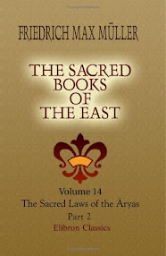Cover of Friedrich Max Muller's Book The Sacred Books Of The East