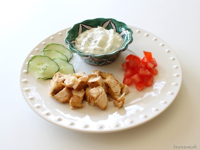 Chicken Pita & Greek Yogurt Sauce via homework (6)