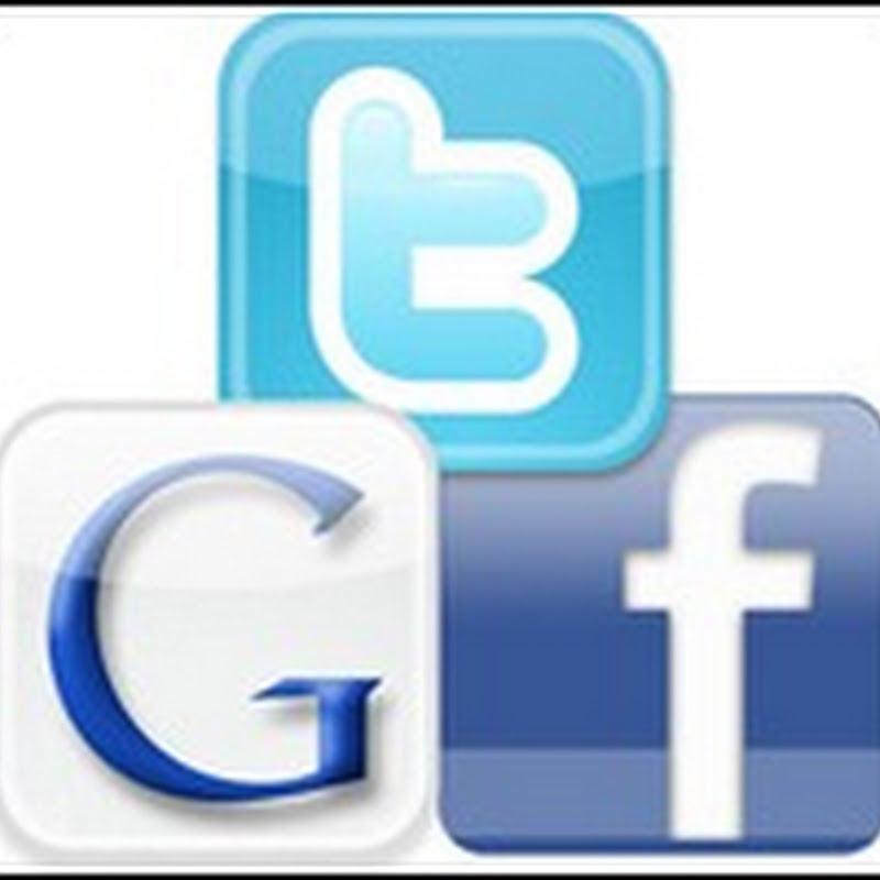Facebook, Twitter e Google: Restropectiva 2011