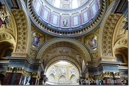 Inside St Stephen's Basilica