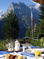 Breakfast under the Eiger
