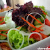 Fresh green salad at The Swiss Deli Restaurant
