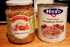 Csalamade (mixed salad) and Gesztenye (chesnut) Purée Csalamade (mixed salad) and Gesztenye (chesnut) Purée