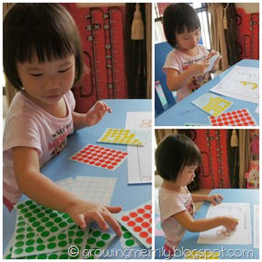 Dot Stickers - Letter F Dot Stickers - Letter F