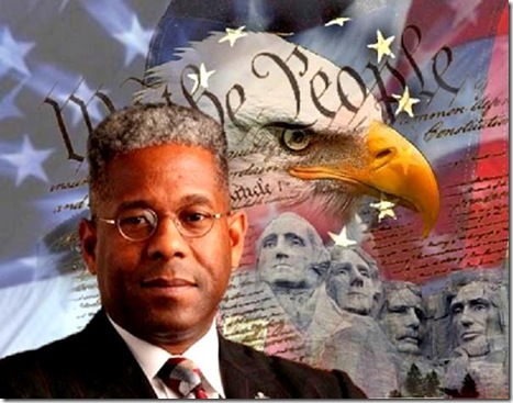 Allen West - Patriot backdrow Allen West - Patriot backdrow