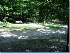 7022 Doe Lake Campground Rizzort - view from our front window