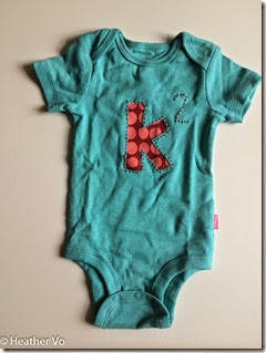 Reverse Applique Onesie by Heather Vo Reverse Applique Onesie by Heather Vo