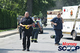 Overturned Truck On Paiken Drive In Spring Valley (Moshe Lichtenstein) - IMG_4465.JPG
