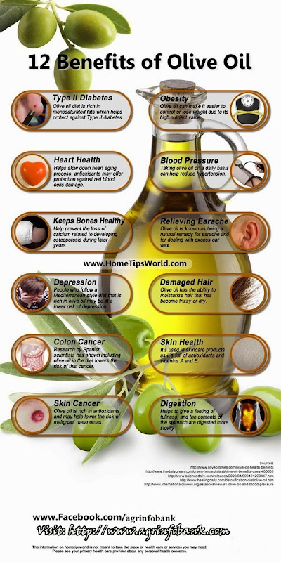 12 Bebfits of Olive oil