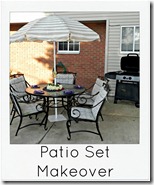 patio set makeover patio set makeover