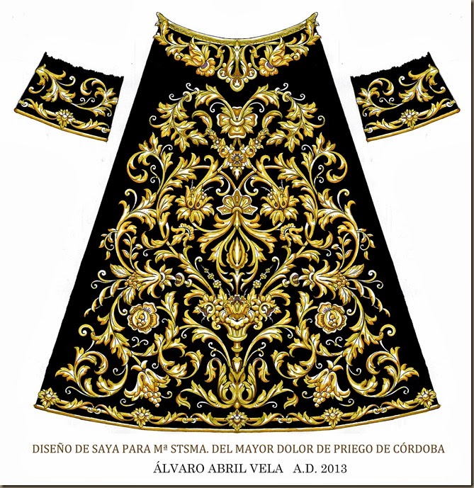 DISEÑO DE SAYA MAYOR DOLOR PRIEGO DE CORODOBA SAN JUAN DE DIOS MIERCOLES SANTO DISEÑO ALVARO ABRIL VELA GRANADA 2013 DISEÑO DE SAYA MAYOR DOLOR PRIEGO DE CORODOBA SAN JUAN DE DIOS MIERCOLES SANTO DISEÑO ALVARO ABRIL VELA GRANADA 2013