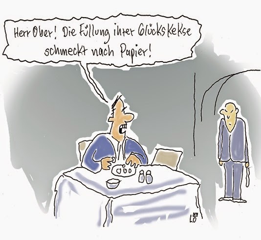 Lo Graf von Blickensdorf _ Cartoon _ im Chinarestaurantg