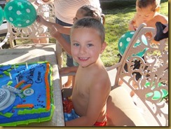Connor on his 6th birthday