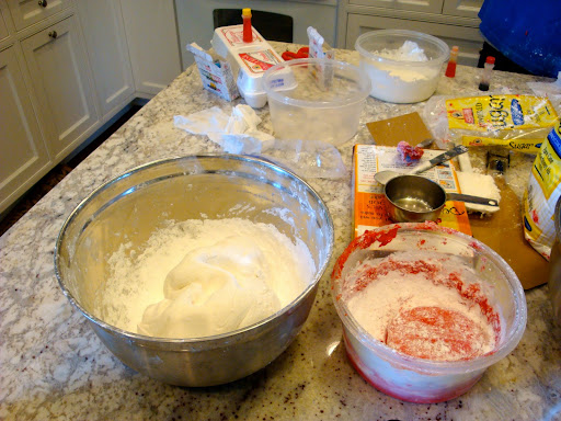 A few ingredients