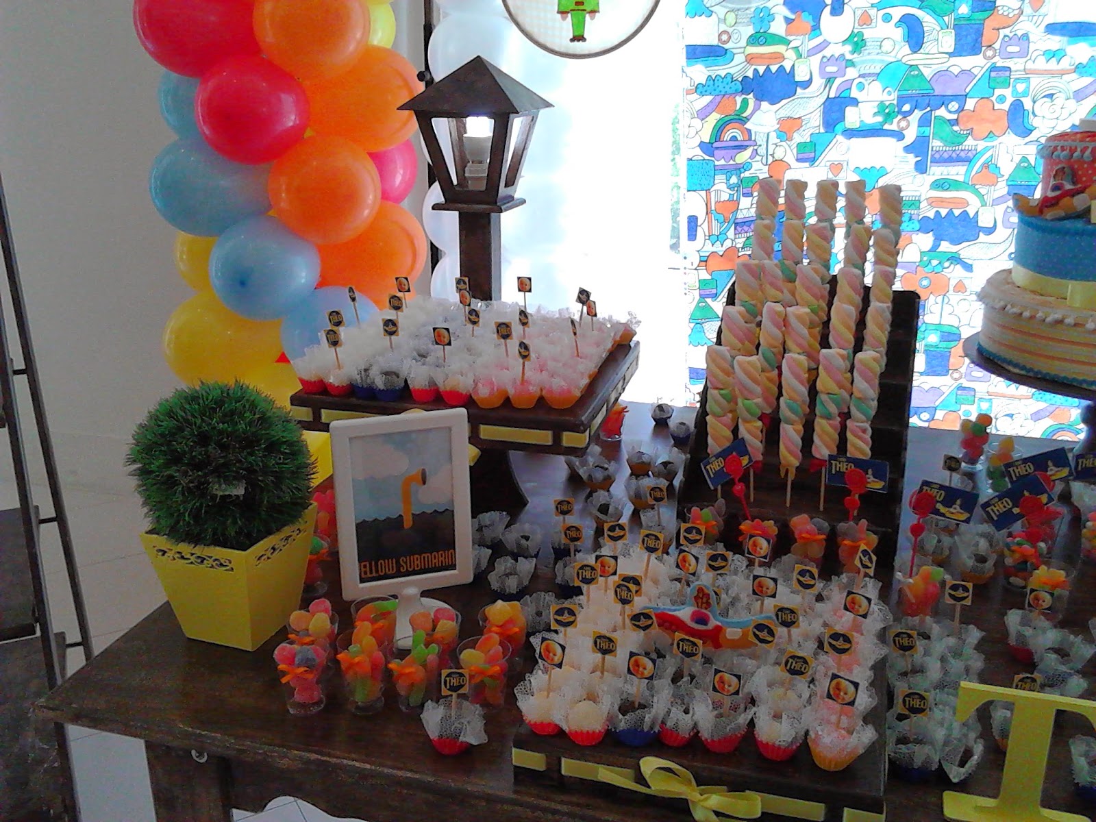 decoracao festa infantil yellow submarine:YELLOW SUBMARINE – Beatles decoracao festa infantil yellow submarine:YELLOW SUBMARINE – Beatles