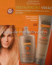 Restauração verão tratamento para cabelos Restauração verão tratamento para cabelos