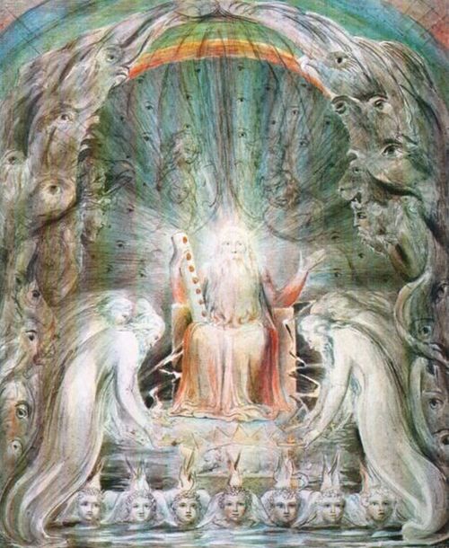 Seven Spirits Of God By William Blake, William Blake