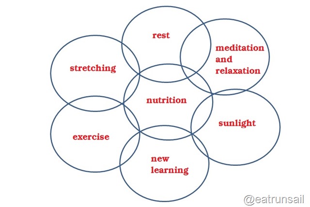 Overlapping circles of health 