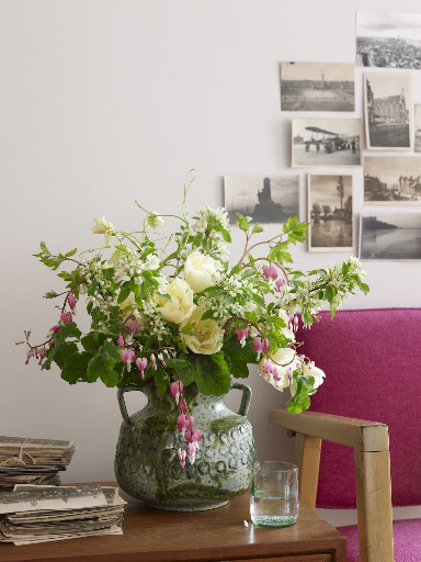 This bouquet displays the best of spring's blooms.