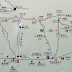 Jinshanling : carte de la Grande muraille entre Jinshanling et Samatai