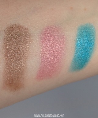 Essence Metal Glam Eyeshadow - Coffee to Glow, Frosted Apple, Jewel Up The Ocean 