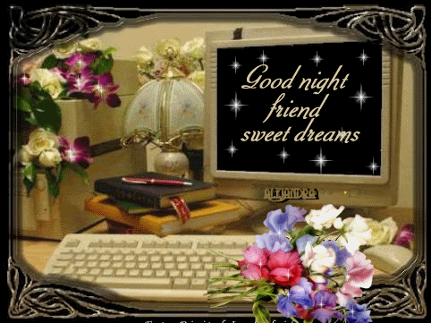 Awesome and Romantic Good Night Gifs for BF and GF - Best Hindi shayari