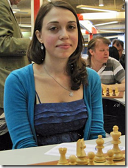 WIM Iona Padurariu of Romania, top female player
