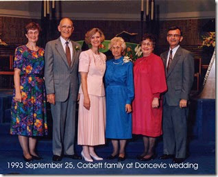 1993 wedding