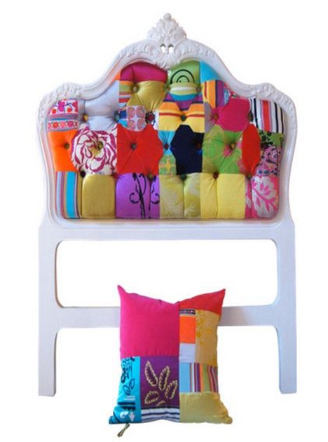 Patchwork Bed Headboard - HOUZZ