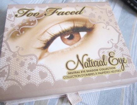 too faced natural eye palette, bitsandtreats