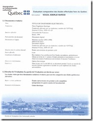 Quebec Equivalences001