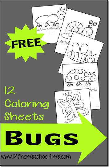 Free Bug Coloring Pages for Toddler, Preschool, prek, kindergarten, first grade, 2nd grade. These coloring sheets are perfect for spring and to improve fine motor skills. Free Bug Coloring Pages for Toddler, Preschool, prek, kindergarten, first grade, 2nd grade. These coloring sheets are perfect for spring and to improve fine motor skills.