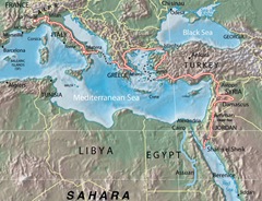 mappa siria_italia