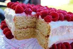 Raspberry Lemonade Cake