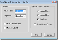 screen saver settings menu screen-saver-settings