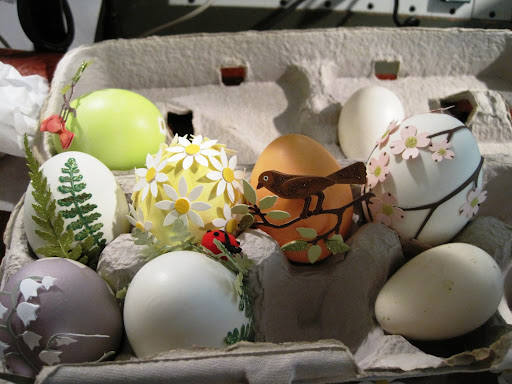 Who knew stickers on eggs could be so cute? Who knew stickers on eggs could be so cute?