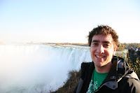 G-pants at the horseshoe falls