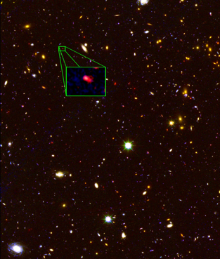 Imagen tomada por el Hubble