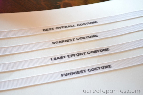 DIY Halloween Party Awards 11