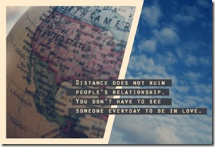 distance in a relationship