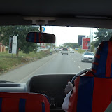 View from our mini bus