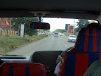 View from our mini bus