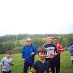 А. Егоров со своими учениками.