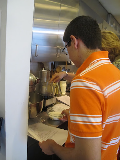 Working on the filling