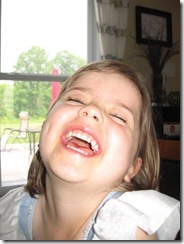 Lainey laughing